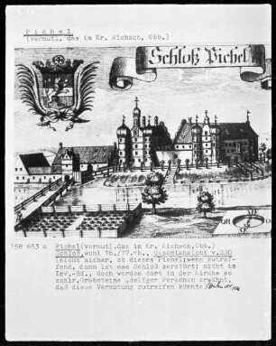 Pichl (Aindling): Gesamtansicht des Schlosses