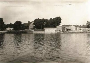 Ravensbrück. Nationale Gedenkstätte. Blick vom Schwedtsee
