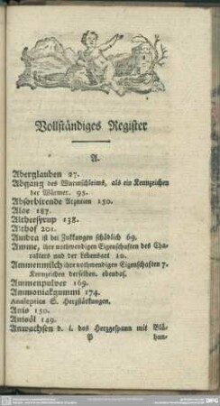 Vollständiges Register