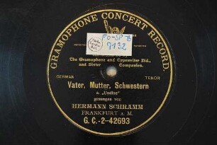 Vater, Mutter, Schwestern a. "Undine"