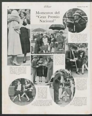 Momentos del "Gran Premio Nacional"