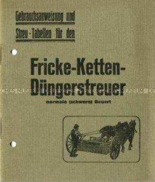 Ketten-Düngerstreuer