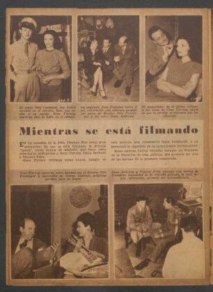 Mientras se está filmando