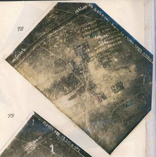 Foto des Geländes um und südlich der "Kolonie Angres-Süd" (Luftbild)