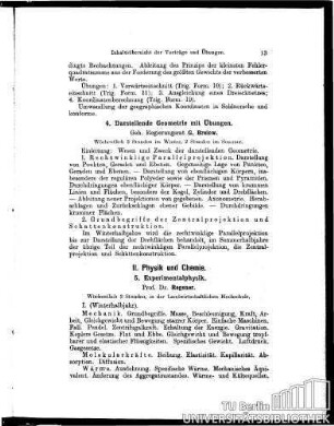 4. Darstellende Geometrie mit Übungen