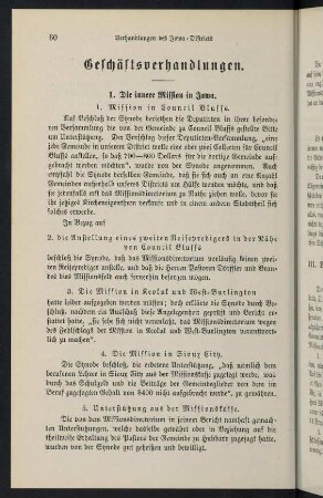 60-65, Geschäftsverhandlungen