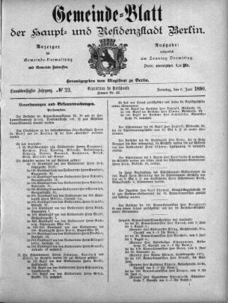1890,23: No. 23, 8. Juni 1890