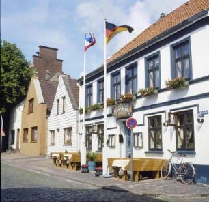 Husum. Gaststätte "Friesenkrog". Außenansicht