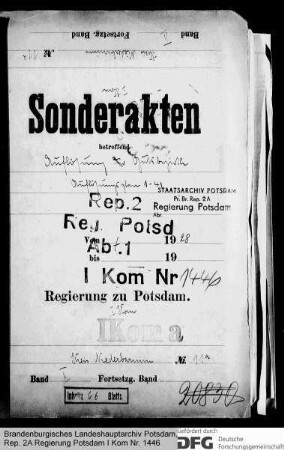 Auflösung der Gutsbezirke im Kreis Niederbarnim