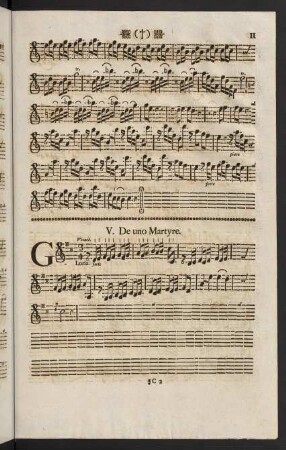 11-26, V. De uno Martyre. - IX. De Confessore.
