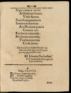 5. Psalm. CXXVIII.