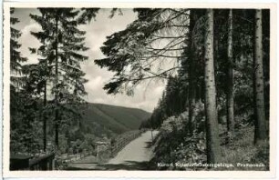 Kipsdorf. Promenade