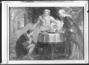 Rubens, Peter Paul. Schule: Isaak segnet Jakob, GK I 10631.