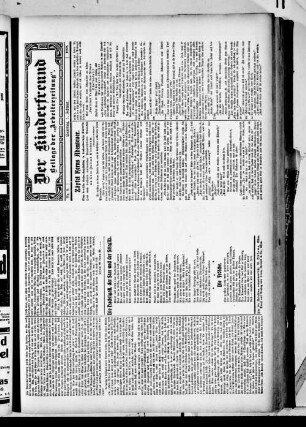 Der Kinderfreund. 1907-1914