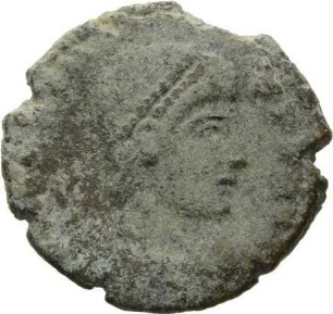 Silbermünze (Cententionalis): Kaiser Valentinian I.