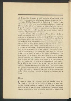Obrera