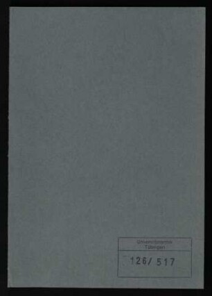 Joseph Otto Plassmann (1895-1964). Personalakte des Lehrkörpers : Akte betreffend Joseph Otto Plassmann, Dozent für Germanenkunde und nordische Philologie