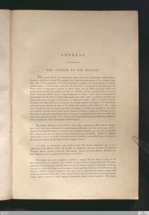 Adress - the author to the reader