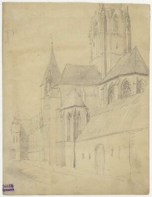 Münster zu Weissenburg, Gebäude von Südosten