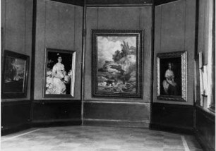 Blick in die Ausstellung der Nationalgalerie, Raum 2
