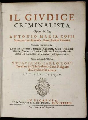 Il giudice criminalista