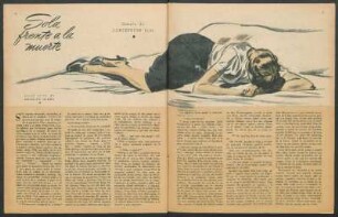 Sola frente a la muerte : Cuento