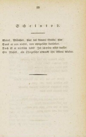 Scheintod.