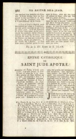 Epitre Catholique De Saint Jude Apotre