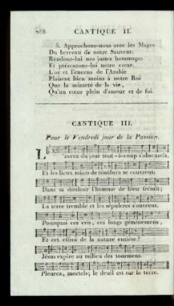 Cantique III.