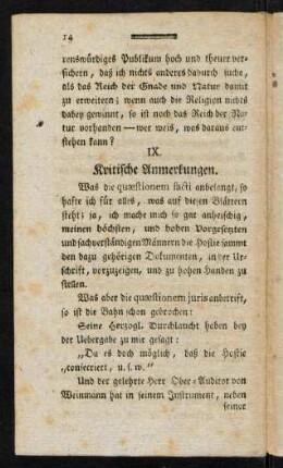 14-16, IX. Kritische Anmerkungen.