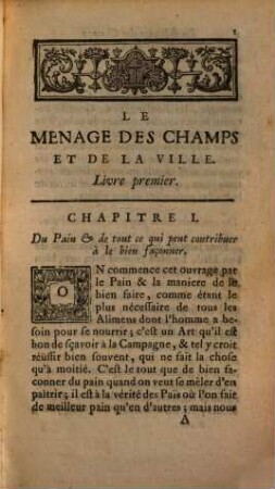 Le Ménage des Champs, et de la Ville : ou nouveau Couisinier François ...