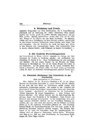 Erlebnisse und Urteile