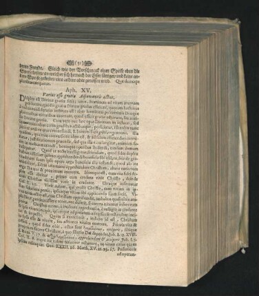 Aph. XV. Varios esse gratia Adiuvantis actus.