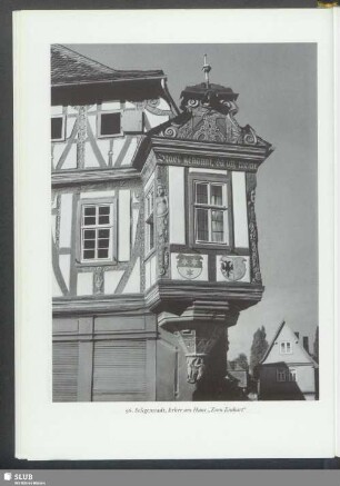 Seligenstadt, Erker am Haus "Zum Einhart"