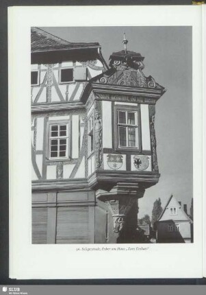 Seligenstadt, Erker am Haus "Zum Einhart"