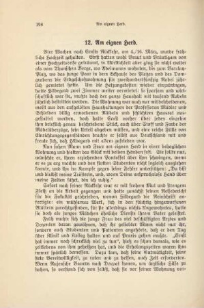 12. Am eigenen Herd