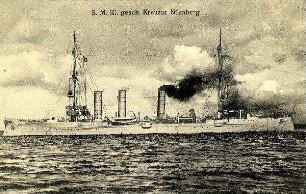 Kriegsmarine - SMS "Nürnberg", Kleiner Kreuzer