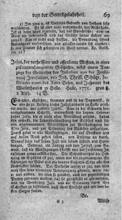 Jesus, der verheissene und geoffenbarte Messias, in einer zusammenhängenden Geschichte.