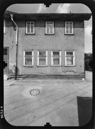 Schmalkalden, Künkelsgasse 11. Wohnhaus. Straßenfront (Teilansicht)