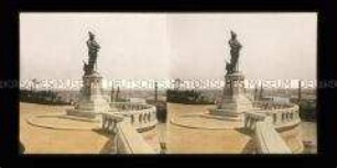 Denkmal Hunyadi am Fuß der Fischerbastei, Budapest