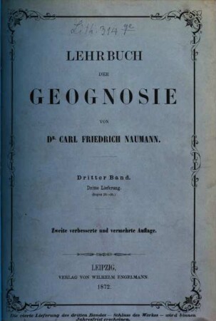 Lehrbuch der Geognosie, 3,3