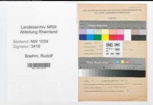 Entnazifizierung Rudolf Boehm , geb. 16.04.1908 (Stabsfeldwebel)