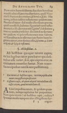 §. Ab hostibus. 2.