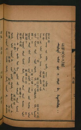 Dergide amai jui haji be getukelehebi = 右明父子之親