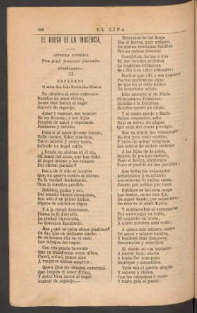 El ruego de la inocencia. - (Continuación.) : Leyenda católica. - [Poesía]