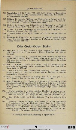 Die Gebrüder Suhr (Nr. 572-676)