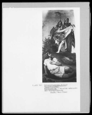 Rinaldo und Armida — Rinaldo erkennt sein Spiegelbild