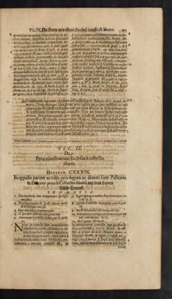 Tit. IX. De Potu ministrorum Ecclesiae à collectis libero.