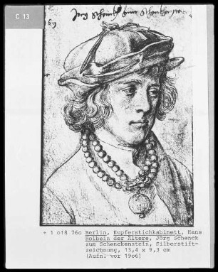 Skizzenbuch — Jörg Schenck zum Schenckenstein, Folio 169