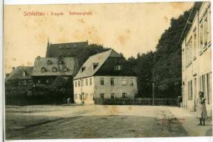 Schlettau. Schlossplatz